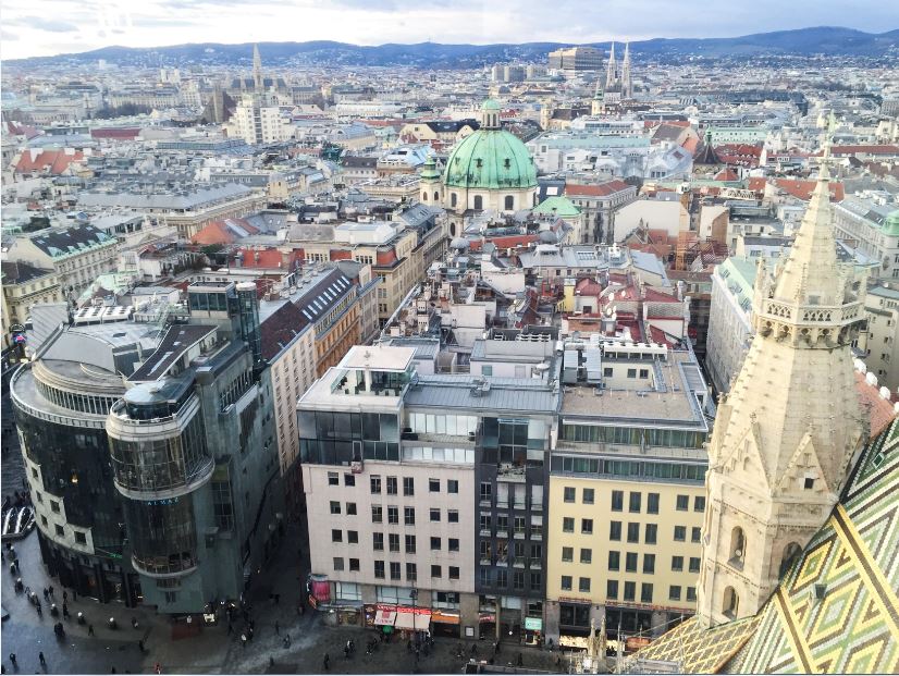 downtown vienna austria